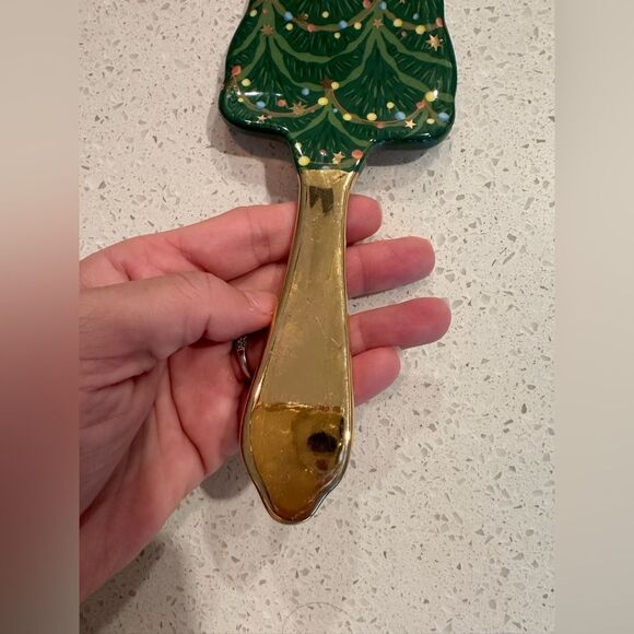 Anthropologie Evergreen Cake Knife - Picture 4 of 10